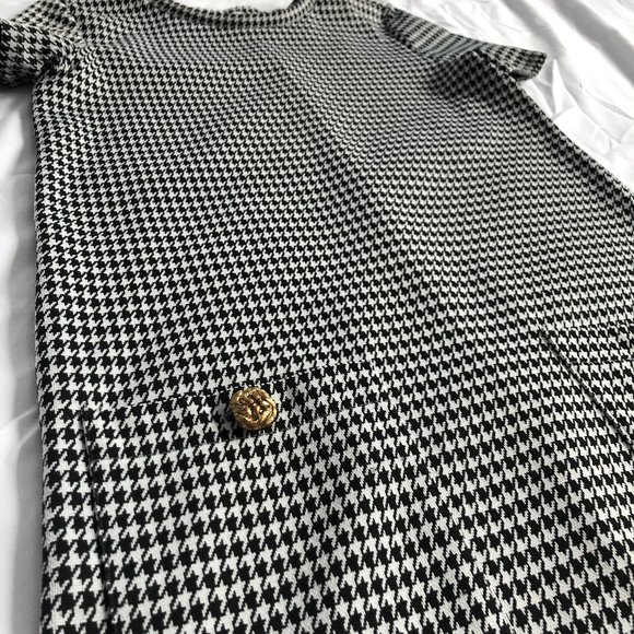 Zara Houndstooth Dress - Picture 2 of 4